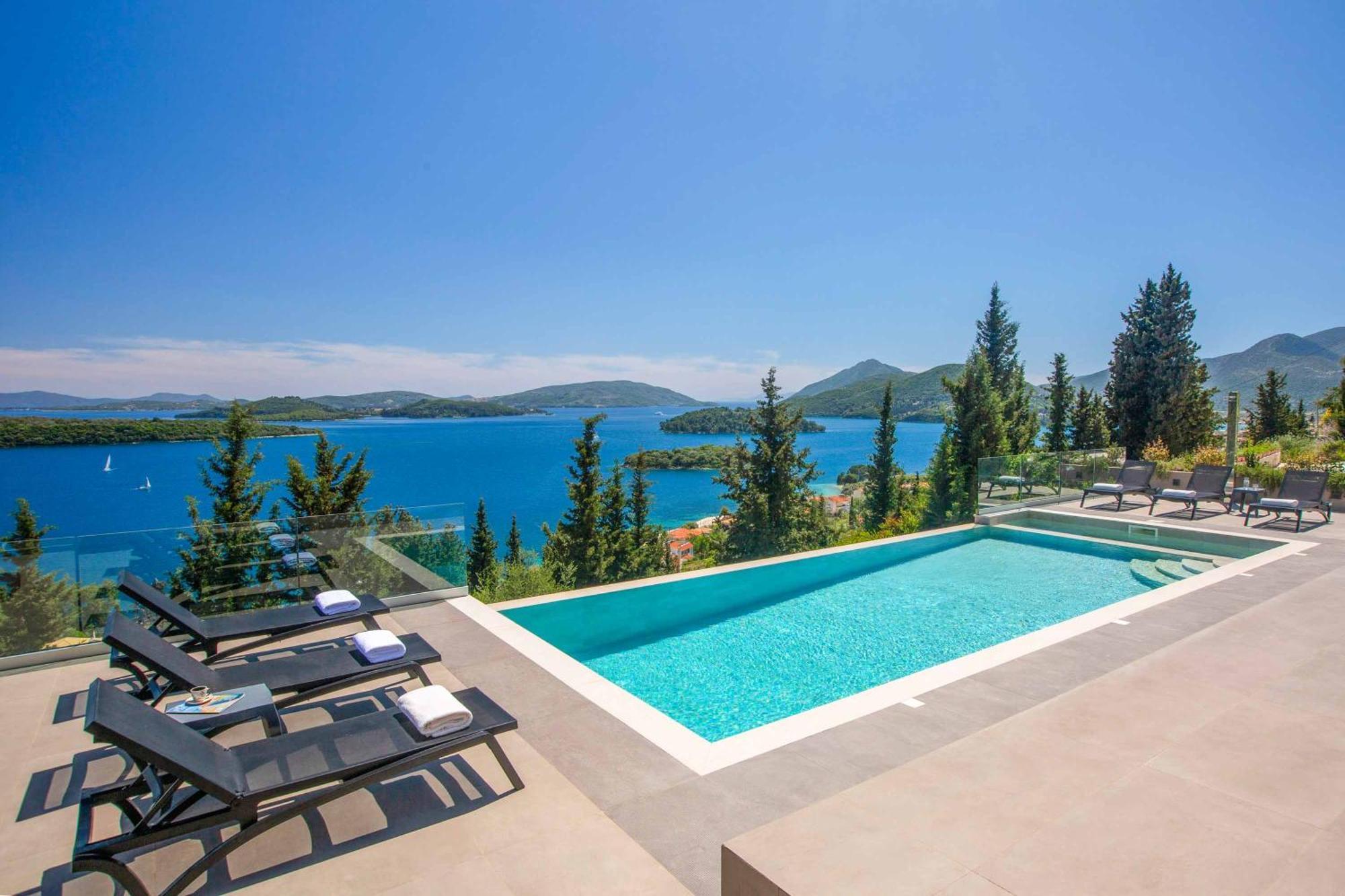Villa Ino Lefkas Nydri  Buitenkant foto