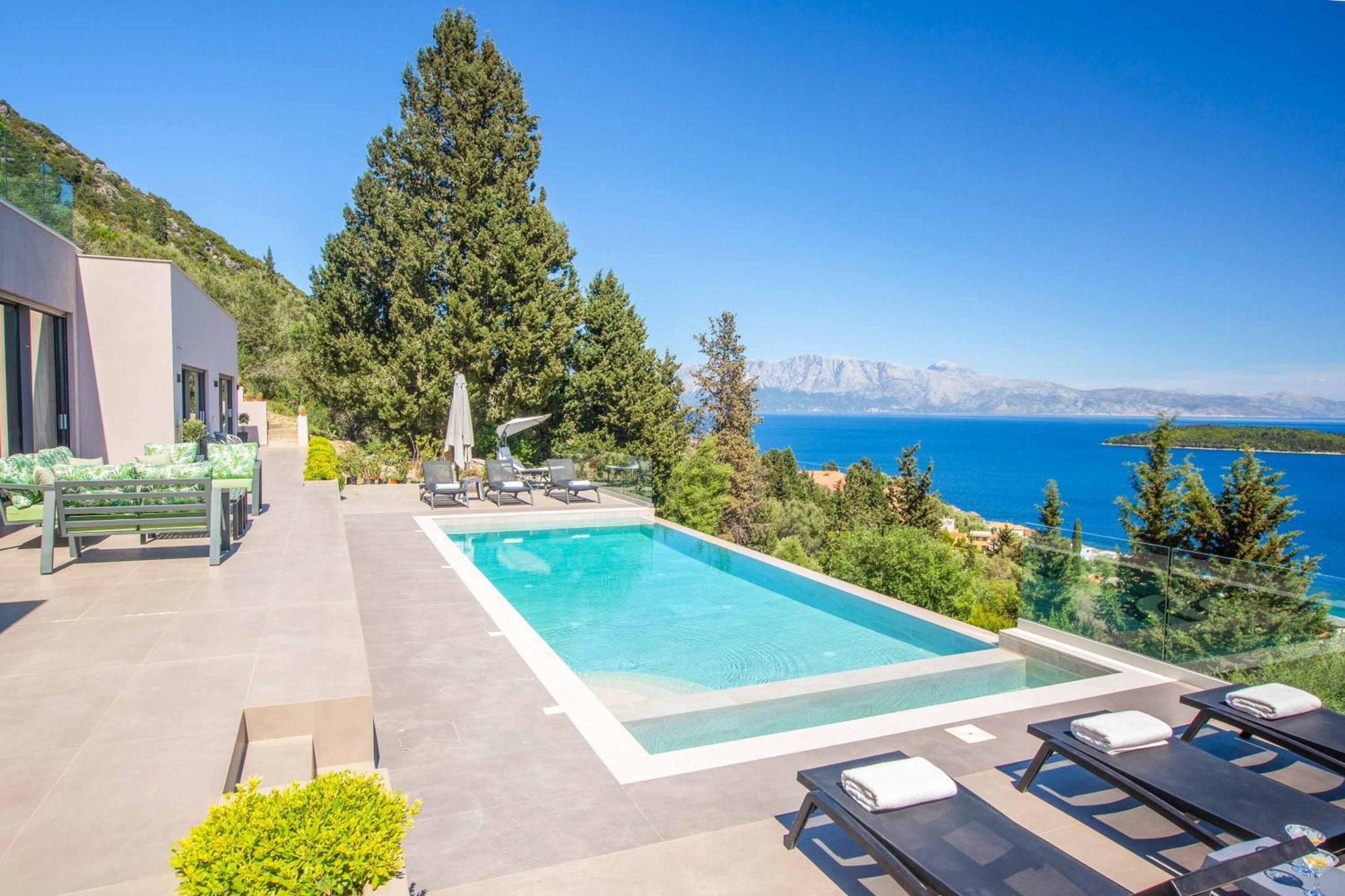 Villa Ino Lefkas Nydri  Buitenkant foto