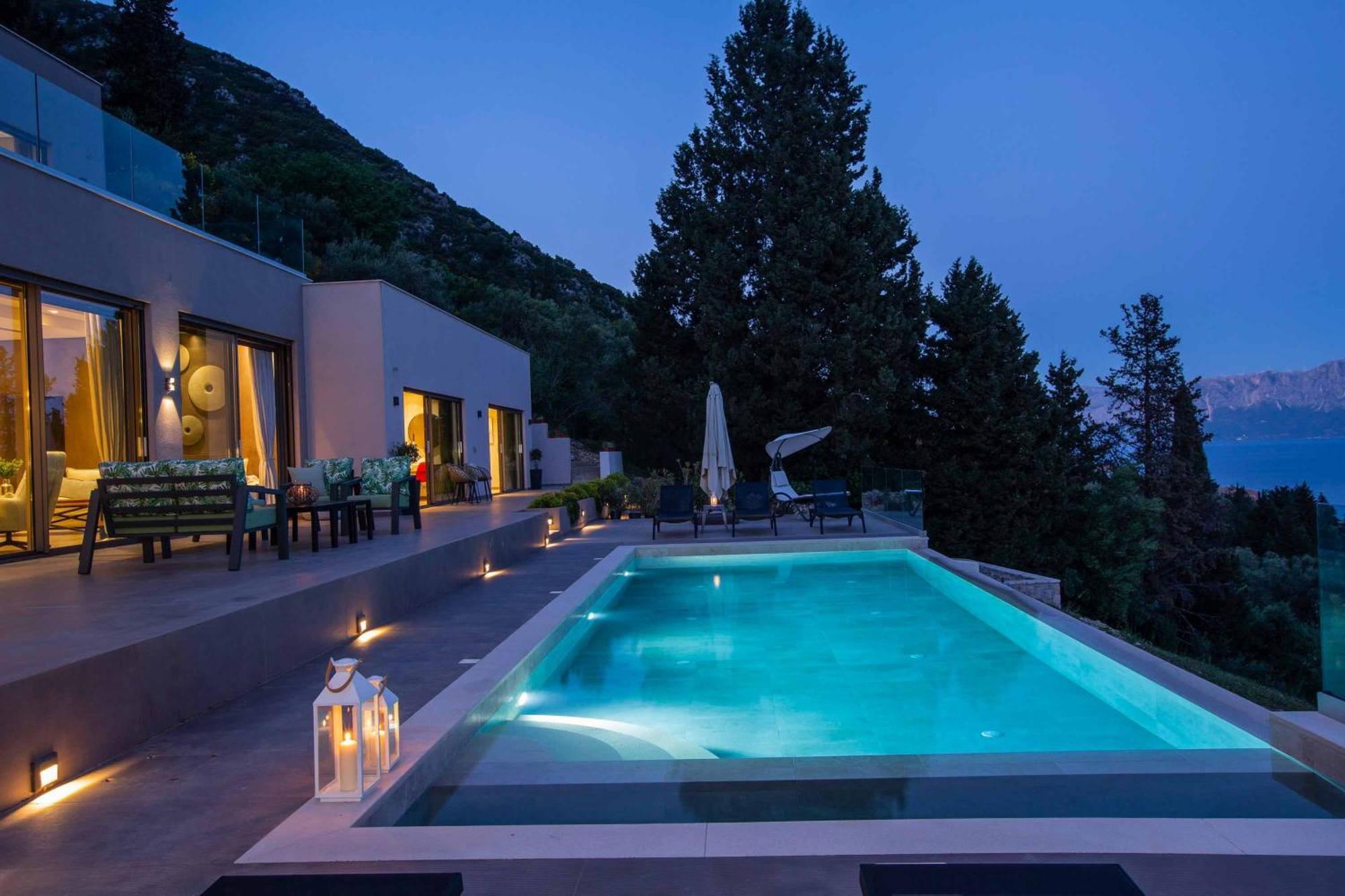 Villa Ino Lefkas Nydri  Buitenkant foto