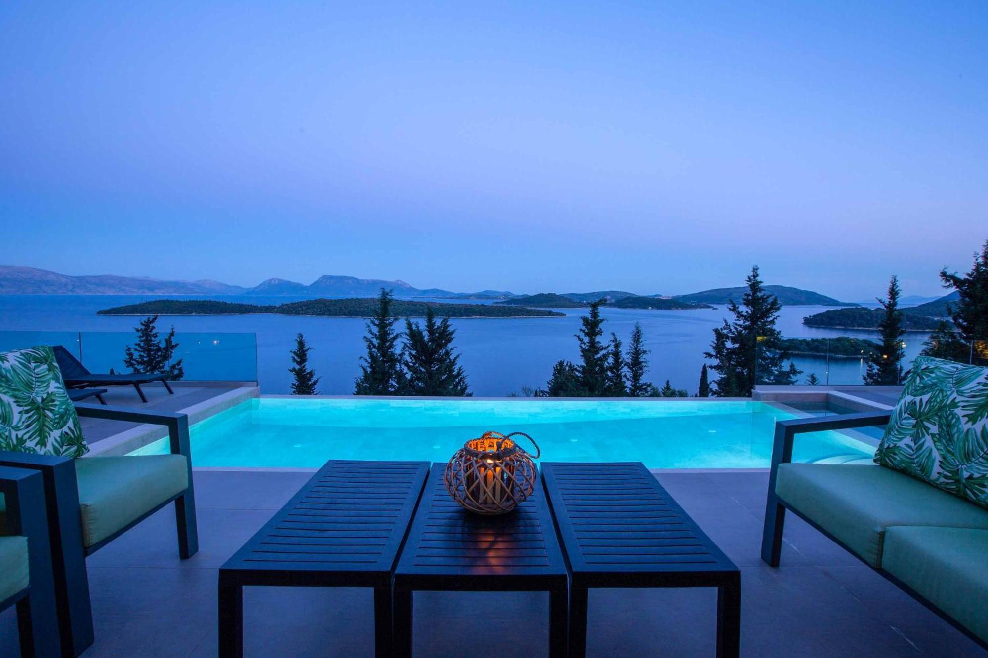Villa Ino Lefkas Nydri  Buitenkant foto