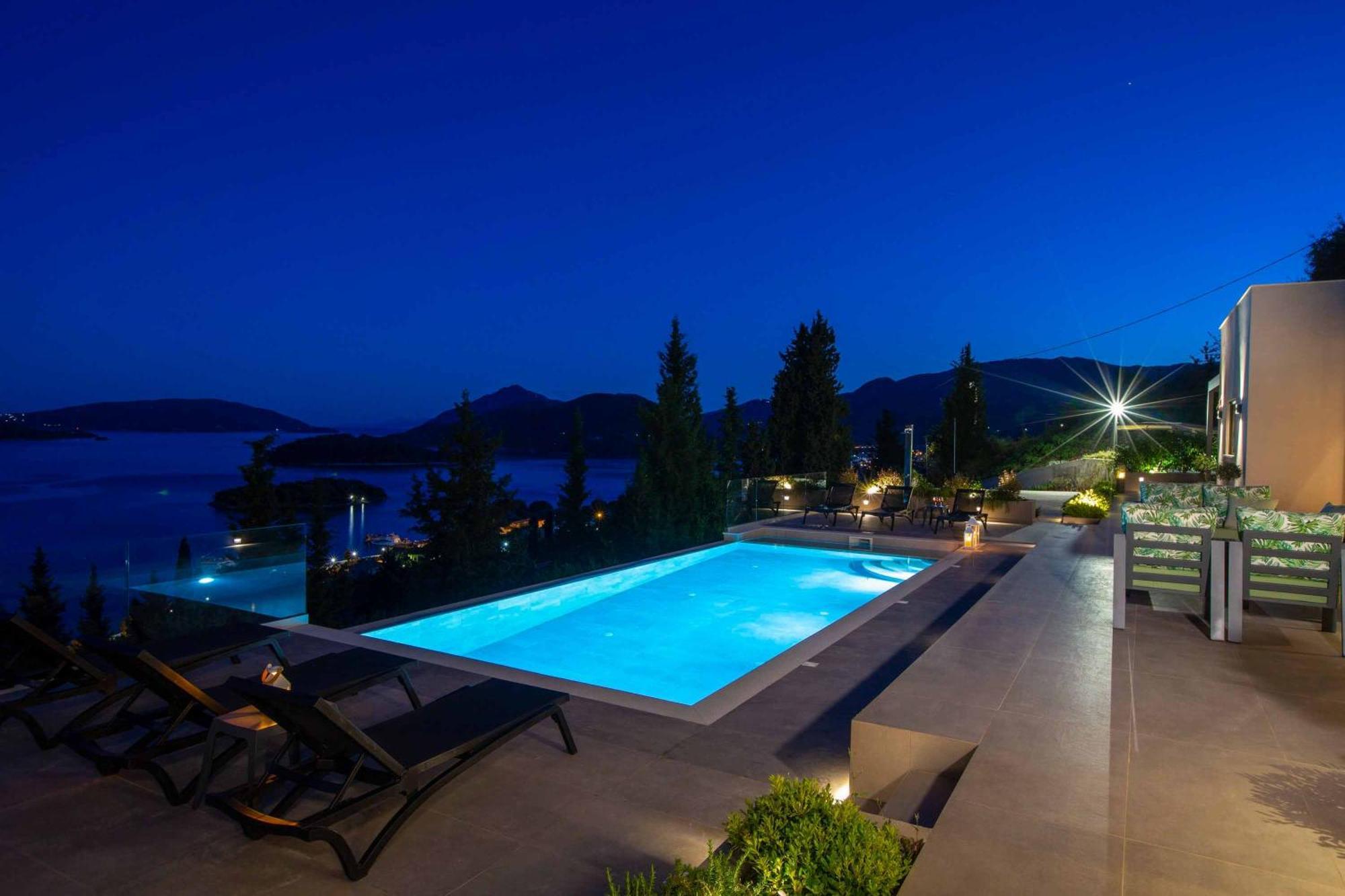 Villa Ino Lefkas Nydri  Buitenkant foto