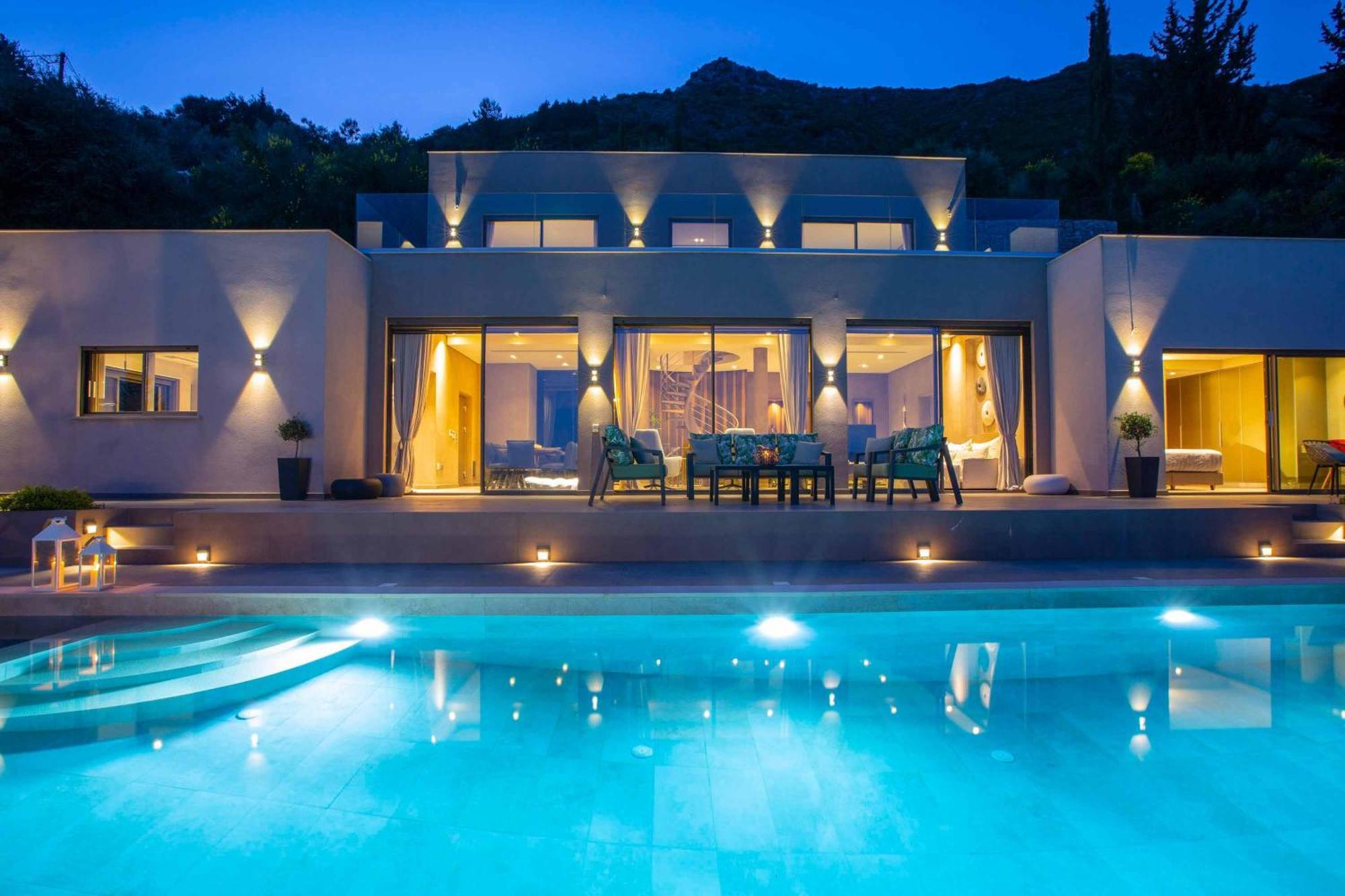 Villa Ino Lefkas Nydri  Buitenkant foto