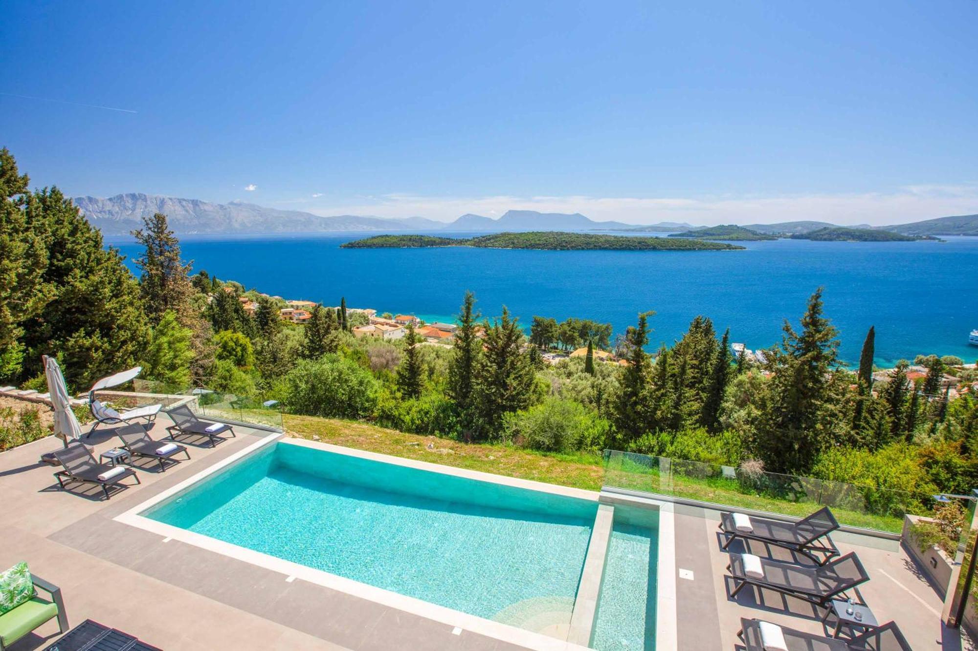 Villa Ino Lefkas Nydri  Buitenkant foto