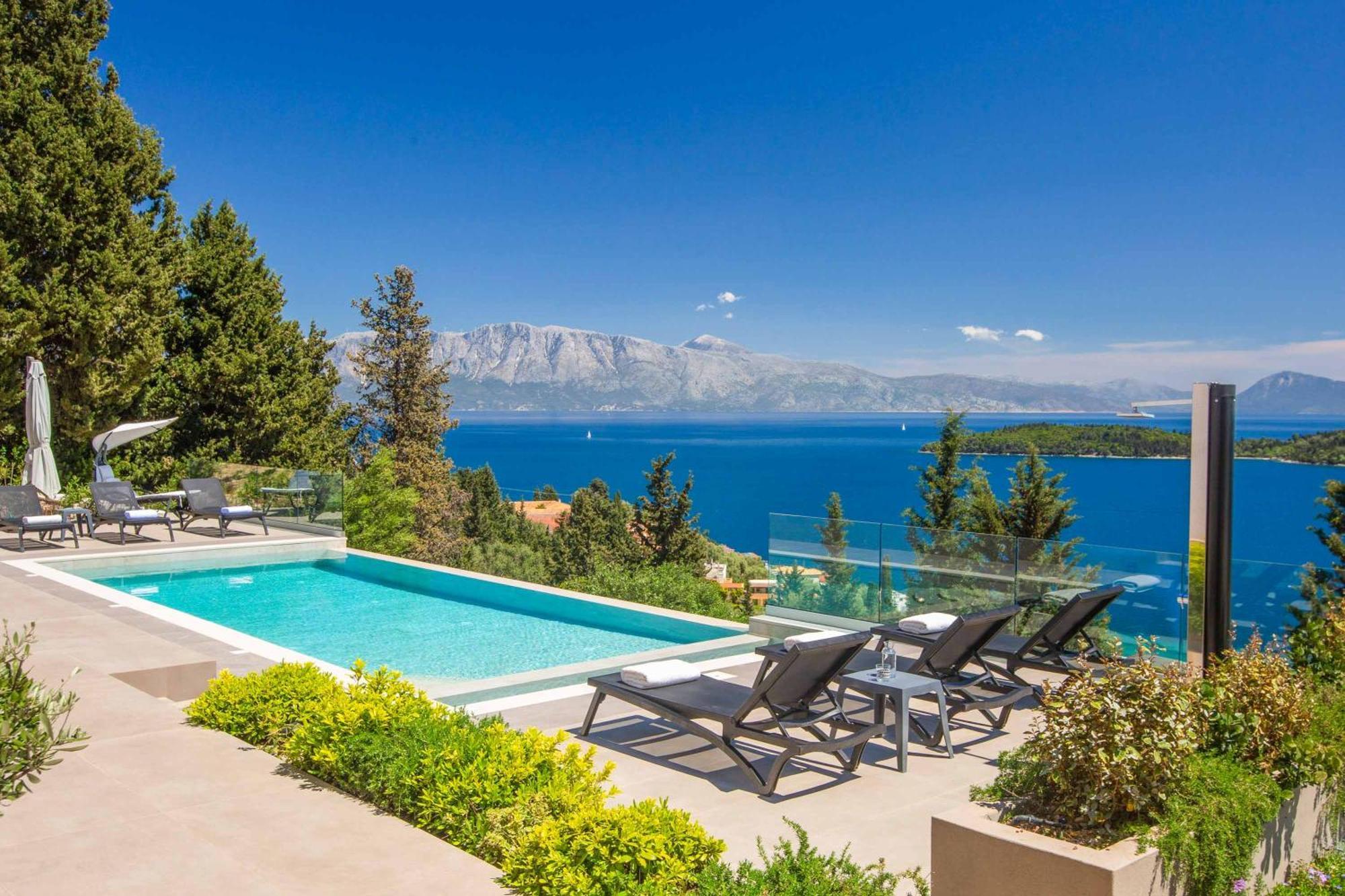 Villa Ino Lefkas Nydri  Buitenkant foto